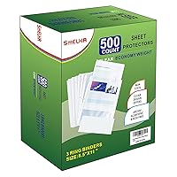 Sheet Protectors 500 Page,Page Protector 8.5