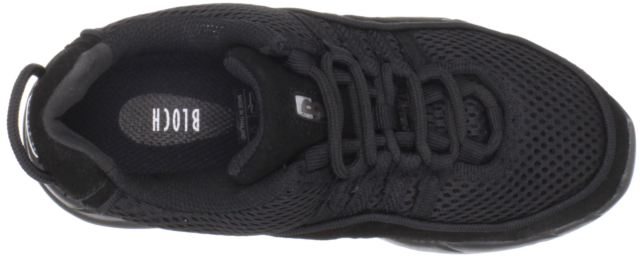 Bloch Unisex-Child Boost MESH Sneaker, Black, 1.5 X(Medium) US Little Kid