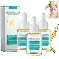 CollagenPlus Lifting Body Oil, Collagen Plus Firming Body Oil, Firming Collagen Body Oil, Women Collagen Lifting Body Oil, Lady Anti-Aging Collagen Serum for Face Body (3PCS)