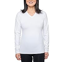 Women's UPF 30+ Dri-Balance Insect Repellent Long Sleeve V-Neck T-Shirt