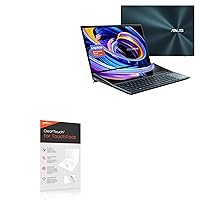 BoxWave Touchpad Protector Compatible with ASUS Zenbook Pro Duo 15 OLED (UX582) - ClearTouch for Touchpad (2-Pack), Pad Protector Shield Cover Film Skin