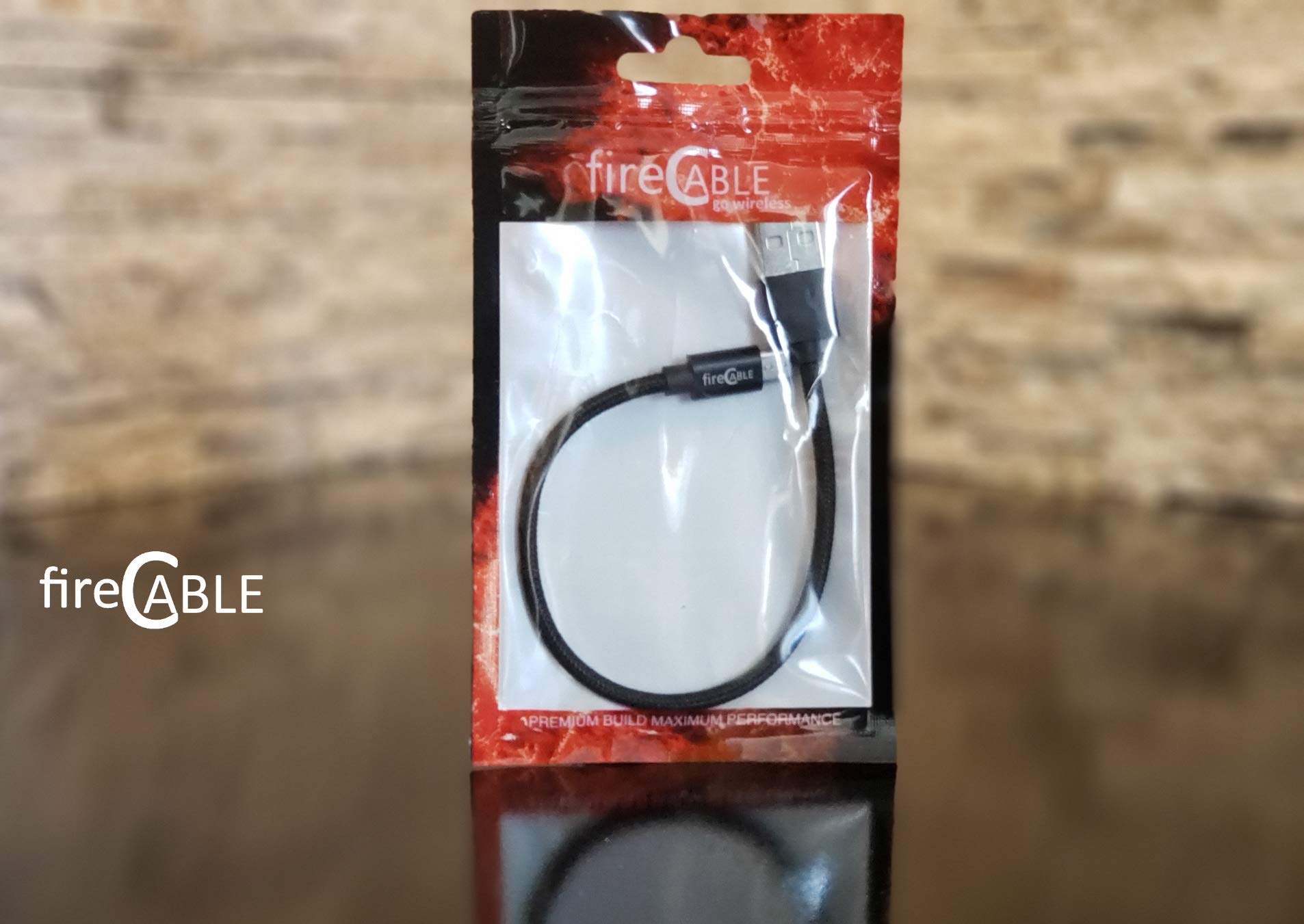 fireCable Wireless Adapter for Firestick | Declutters TV Wires & Eliminates AC Outlet (No Software Required, Installs in Seconds)