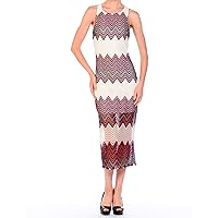 Women’s Midi Crochet Chevron Dress