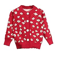 Newborn Infant Baby Girls Boys Knitted Sweater Autumn Winter Long Sleeve Coat Tops Clothes Baby Girl Sweater Romper