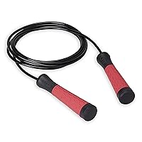New Balance New Balance Speed Jump Rope - 9 Foot Long Adjustable Jumping Rope | Tangle-Free Skipping Cable & Ultra-Grip Handles