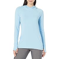 Amazon Essentials Women's Brushed Tech Stretch Popover Hoodie (Available in Plus Size)
