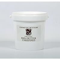 Mystic Moments | Cosmetic Butters | Shea Butter Unrefined Organic 1Kg - Pure & Natural Cosmetic Butters Vegan GMO Free