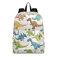 Cartoon Dinosaur Backpack for School Elementary,Kid Bookbag Dinosaur Toddler Backpack Teenager School Backpack,26
