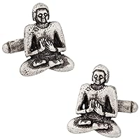 Buddha Cufflinks with Presentation Box