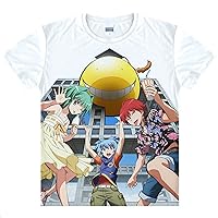 Anime Assassination Classroom T-Shirt Short Sleeve Shirt Tops Tees