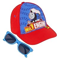 ABG Boys Toddler Hat for Ages 2-4 - Paw Patrol, Thomas, Baby Shark, Mickey Mouse or Batman Kids Baseball Cap and Sunglasses