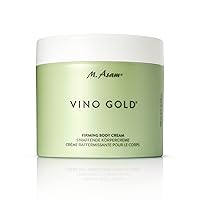 VINO GOLD Firming Body Cream (16.9 Fl Oz)- anti-aging body care for smooth skin, lotion for women with aloe vera, cocoa butter, caffeine, vitamin E & vitamin B3, vegan personal skin care.