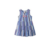 Hatley girls Boho Stripe Layered Tiered Dress (Toddler/Little Kid/Big Kid)