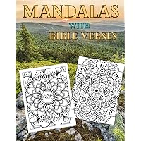 Mandalas with Bible Verses: Coloring Book for Adults, Kids, Family, Study Groups Mandalas with Bible Verses: Coloring Book for Adults, Kids, Family, Study Groups Paperback