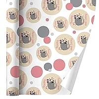 GRAPHICS & MORE Trashy and Sassy Opossum Funny Premium Gift Wrap Wrapping Paper Roll