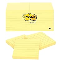 Post-it Notes, 3x3 in, 12 Pads, Canary Yellow, Clean Removal, Recyclable