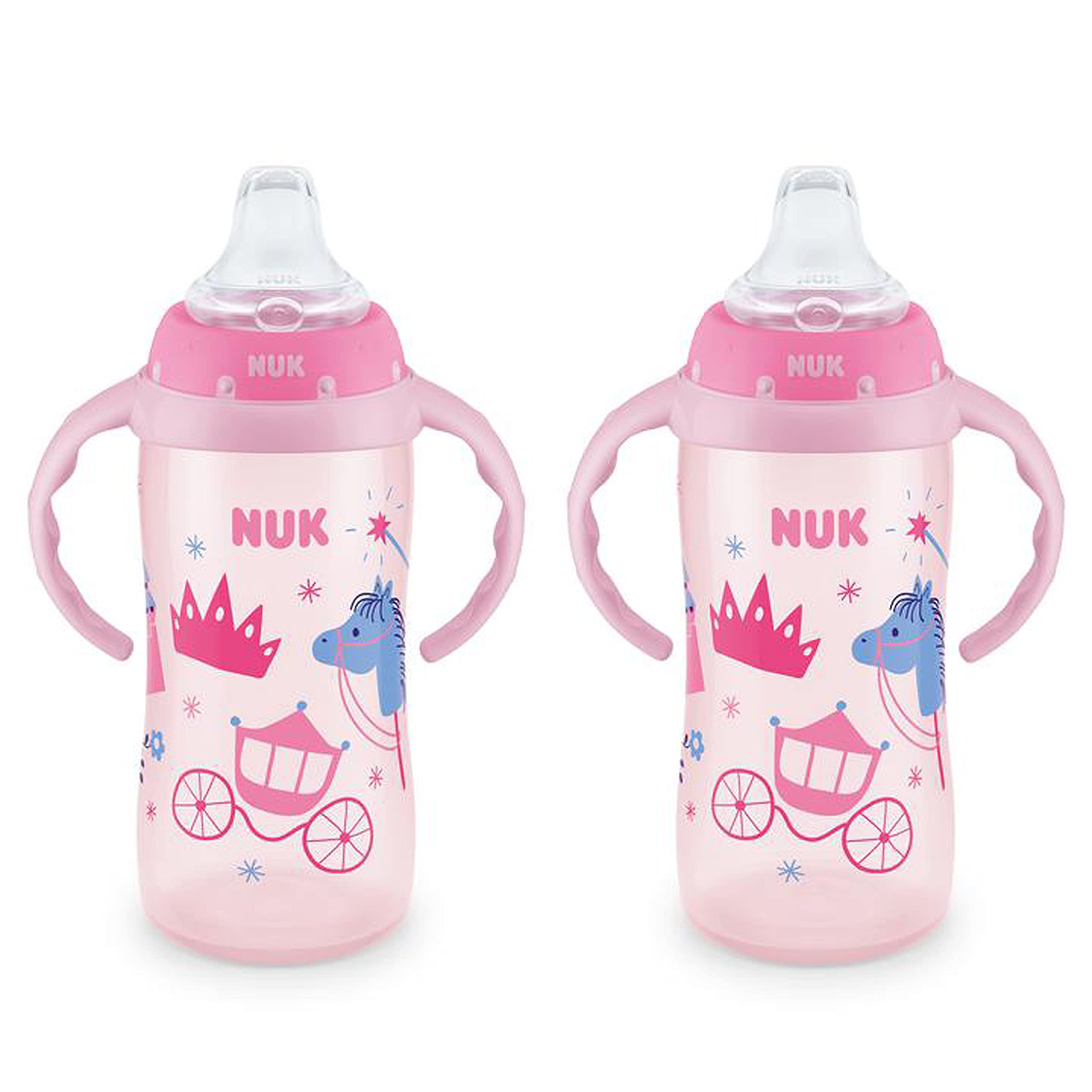 NUK Learner Cup, 10 oz, 2 Count (Pack of 1), 8+ Months