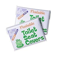 Mommy's Helper Flushable Toilet Seat Covers, White
