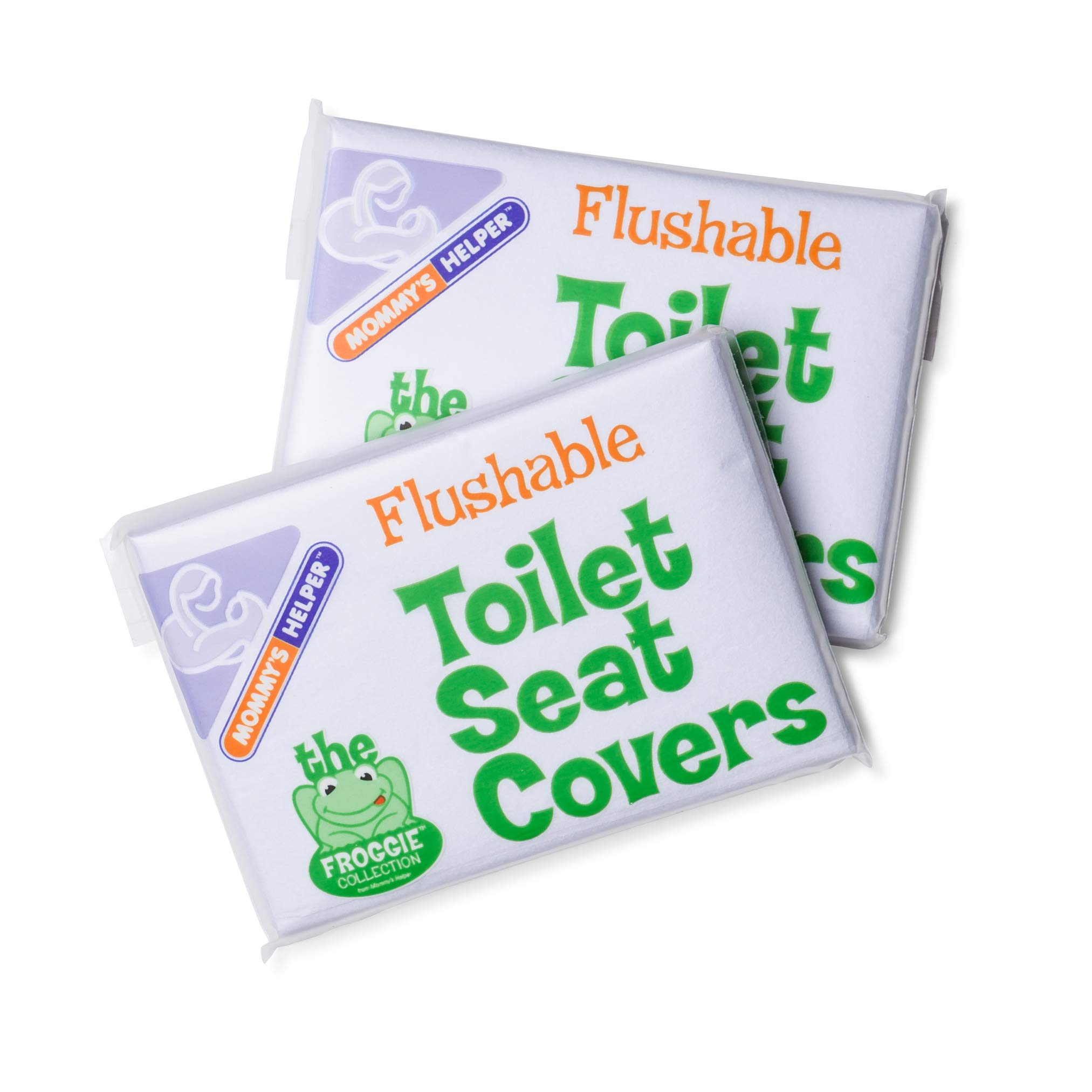 Mommy's Helper Flushable Toilet Seat Covers, White