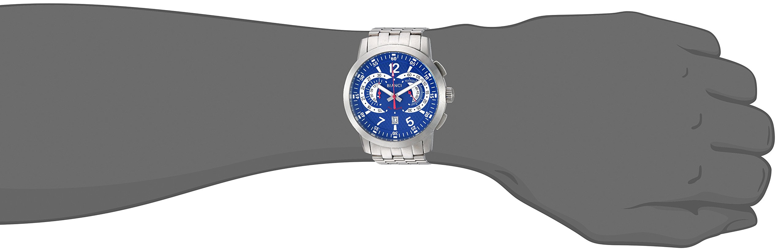 ROBERTO BIANCI WATCHES Men's RB70963 Lombardo Analog Display Quartz Silver Watch