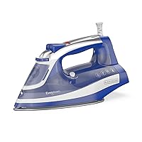 One Step Steam Iron, EvenSteam Soleplate & Smart Steam Control with Easy-Fill Water Tank and 3-way Automatic Shutoff