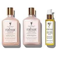 Rahua Hydration Legendary Set Hydration Shampoo 9.3 Fl Oz, Hydration Conditioner 9.3 Fl Oz Legendary Amazon Oil, 1.6 Fl Oz. Best for All Hair Types.