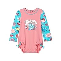 Hatley Baby-Girls One Piece Rashguard Swimsuit