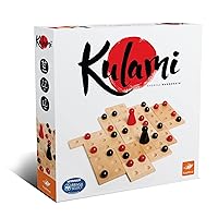 FoxMind Games: Kulami, Simple Zen Abstract Strategy Game, Wooden Tiles and Marbles, 2 Player Game, for Ages 10 and up
