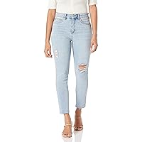 O A T NEW YORK Women's Contemporary High-Rise Skinnyankle, Stylish Pants