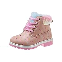 Beverly Hills Polo Club Girl's Hills Fashion Shiny Multi Colored Lace-Up Trendy Boots (Toddler/Little Kid)