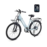 Viribus Electric Bike for Adults, Step Through Electric Bike 28 mph, 500W 48V 15Ah City Electric Bike for Women, Commuter Ebike, Womens Electric Bikes, Ebikes for Adults, Adut Electric Bicycles