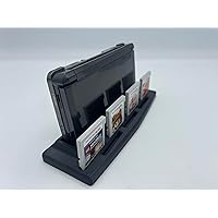 Stand Display for a Nintendo® 3DS Console and 7 Games - Game Storage (Black)