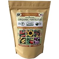 NutriHarvest® Gold Organic Fertilizer 3-3-1, 1 lb. Bag, OMRI-Listed