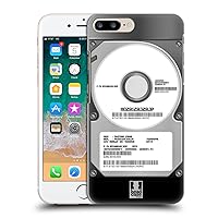 Head Case Designs Silver Hard Disk Drives Hard Back Case Compatible with Apple iPhone 7 Plus/iPhone 8 Plus