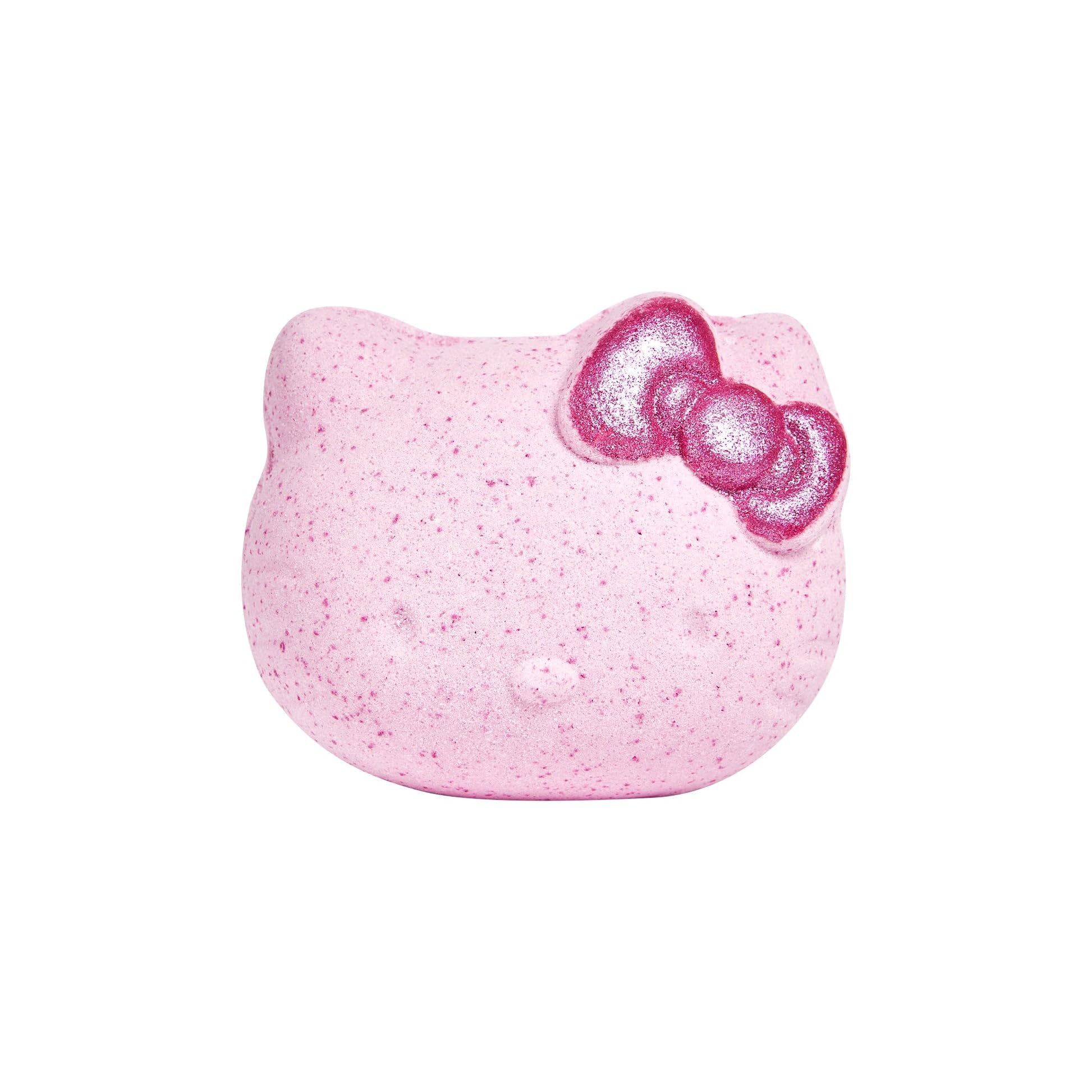 The Crème Shop x Hello Kitty Bath Bombs: Fizzing, Soothing, Moisturizing, Aromatherapy, Relaxation, Spa-Like Experience for Silky Smooth Skin (Strawberry Cocoa) Set of 1 PK