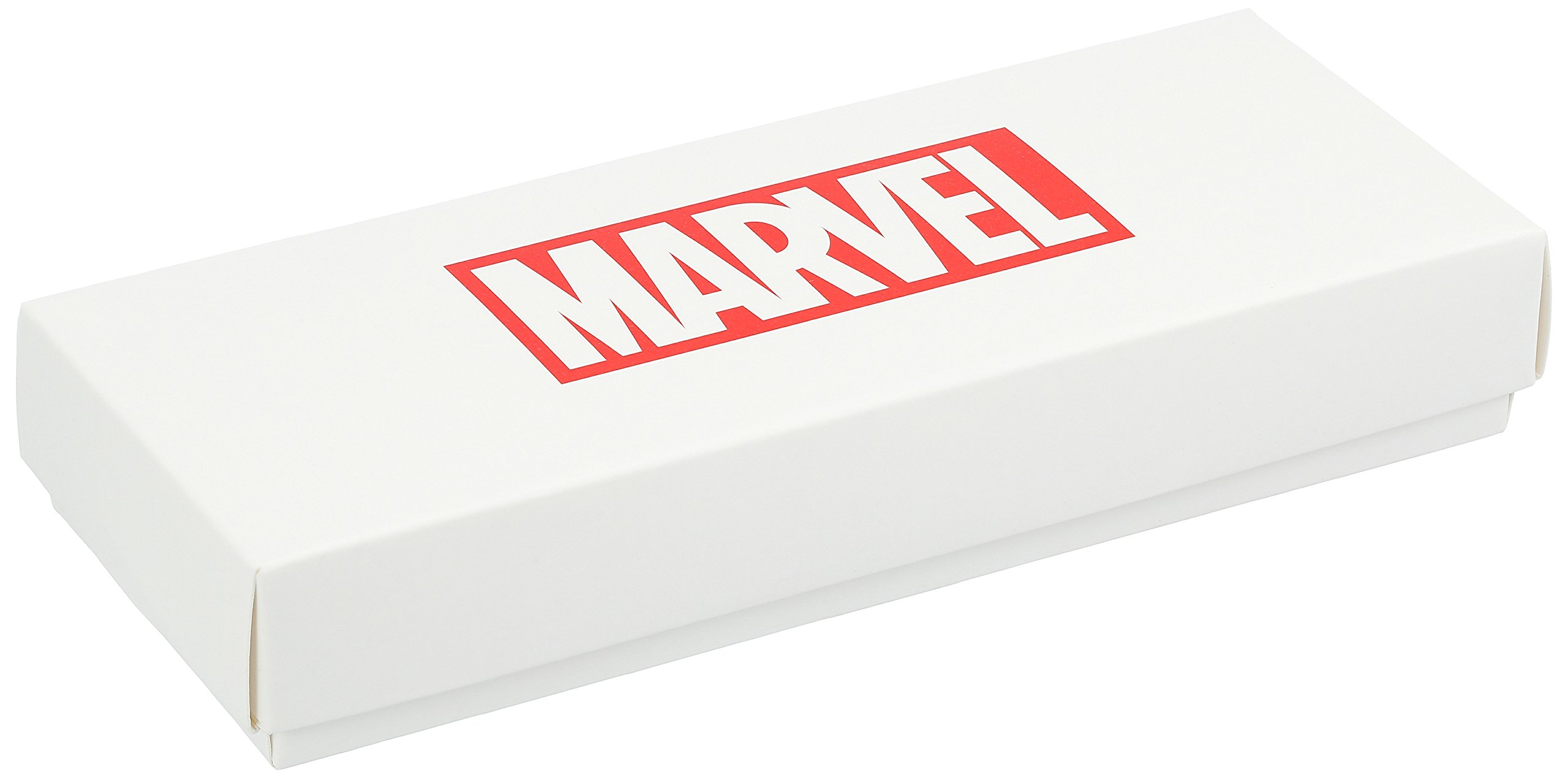 Marvel Kids' Plastic Time Teacher Analog Quartz Nylon Strap Watch