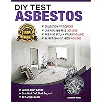 DIY Test Asbestos 2 PK- Includes All Lab Fees - Test Popcorn Ceiling, Tile, Insulation, Adhesive, Mastic, Drywall and Other Materials for Asbestos, DIY408