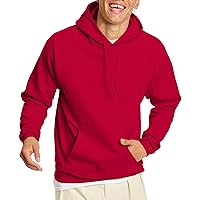 mens Ecosmart Hoodie, Midweight Fleece Sweatshirt, Pullover Hooded Sweatshirt for Men