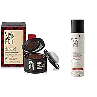 Style Edit Root Concealer Spray and Root Touch Up powder, to Cover Up Roots and Grays, Medium Red Hair Color