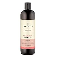 Sukin Volumising Shampoo, Fine and Limp Hair, 16.9 Fl Oz