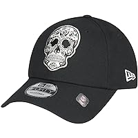 New Era 9Forty Snapback Cap - Sugar Skull Las Vegas Raiders - One Size Black
