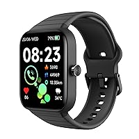 Smartwatch for Men and Women, Answer/Make Call, Alexa Built-in, 1.8 Inch Fitness Tracker with 100 Sports Modes, Heart Rate, Blood Oxygen, Sleep Monitor, Fit for Android and iPhone, IP68
