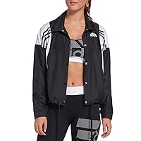 adidas Women's 3-Stripes Athletic Lightweight Jacket