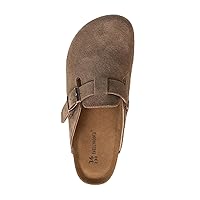EVELLYHOOTD Suede Clogs Apricot