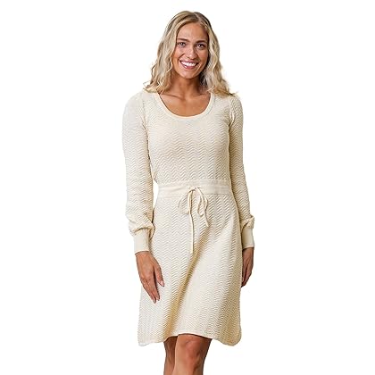 Hope & Henry Women's Long Sleeve Sweater Dress