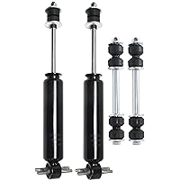 Garage-Pro 4-pc Front, Left and Right Suspension Kit w/Shock Absorbers and Sway Bar Links Replacement for Chevrolet S10 1982-2003, GMC Sonoma 1991-2003 Rear Wheel Drive Replaces # 22064819, 22064820