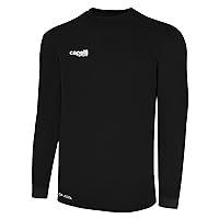 Capelli Sport Men's Workout Top, Long Sleeve Crew Neck Exercise Training Jersey
