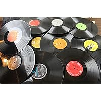 MINI ZOZI 7 inch Blank Vinyl Records Fake 10 Pieces in 1 Pack for Indie  Aesthetic Room Decor or Home Decor on Wall for Bedroom or Living Room  Discos