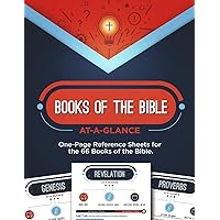Books of the Bible At-a-Glance: One-Page Reference Sheets for the 66 Books of the Bible
