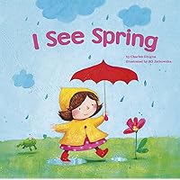 I See Spring I See Spring Paperback Kindle Audible Audiobook Library Binding Board book